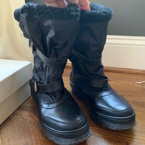 Burberry Black Winter & Rain Boots